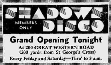 Shadows advert 1976